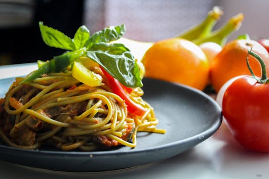 healthy plate with seasonal foods