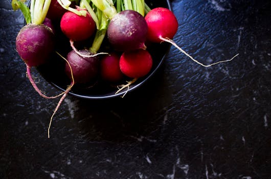 colorful seasonal salad