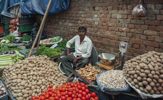 fresh produce market