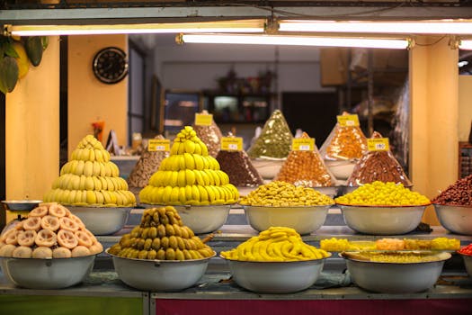 variety of fermented foods