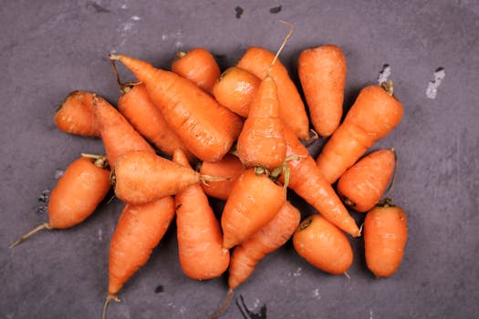 colorful spring veggies