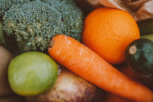 colorful root vegetables