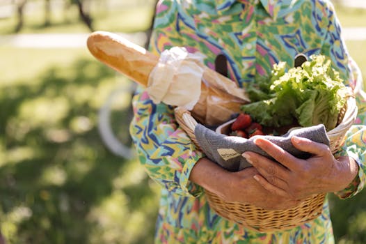 colorful spring vegetables