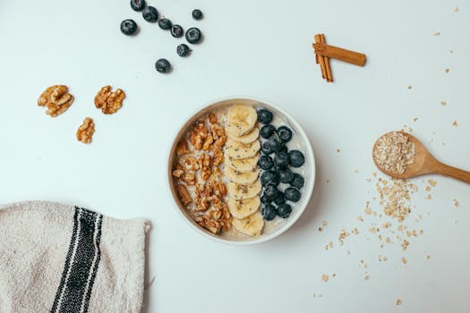 colorful smoothie bowl with various toppings