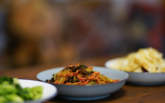 colorful bowl of seasonal vegetables